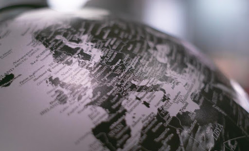 Atlas A black and white Atlas