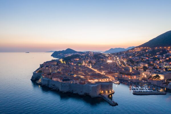 Image of a city on the Croatian coast