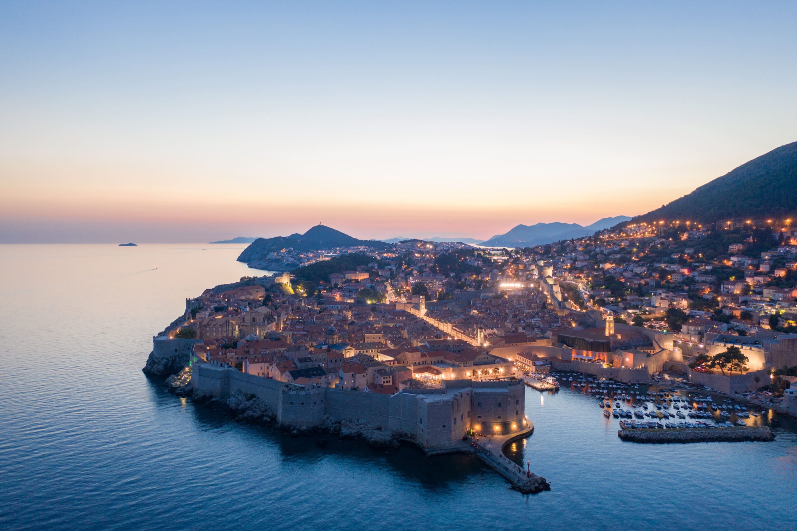 Image of a city on the Croatian coast